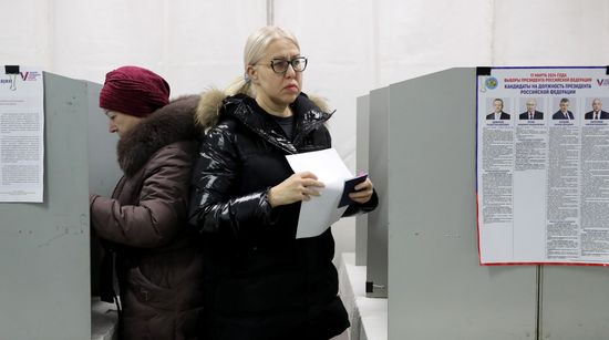 Worldwide Russia Presidential Election