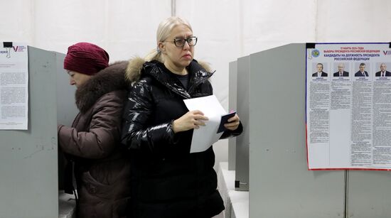 Worldwide Russia Presidential Election