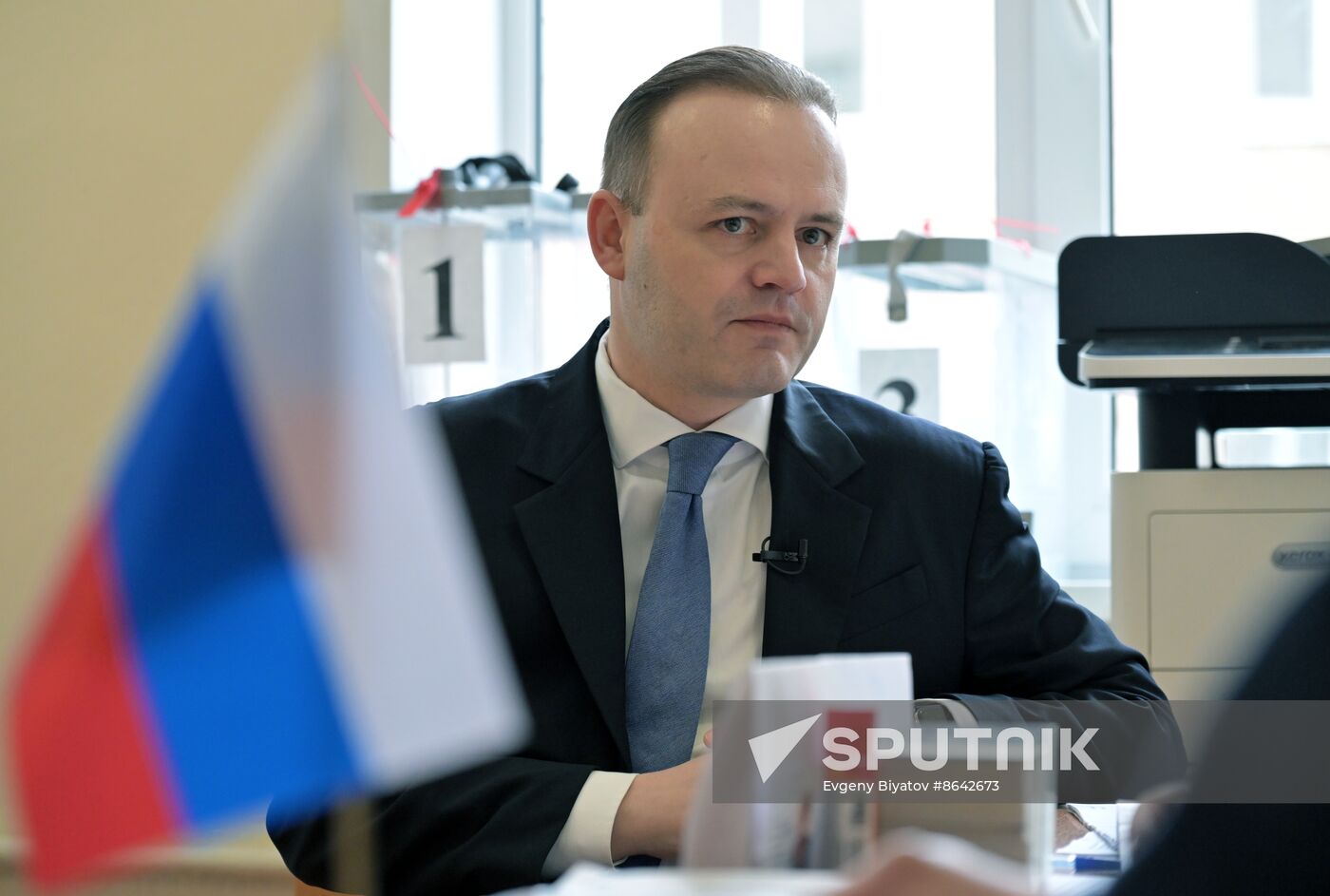 Russia Presidential Election Candidates Voting