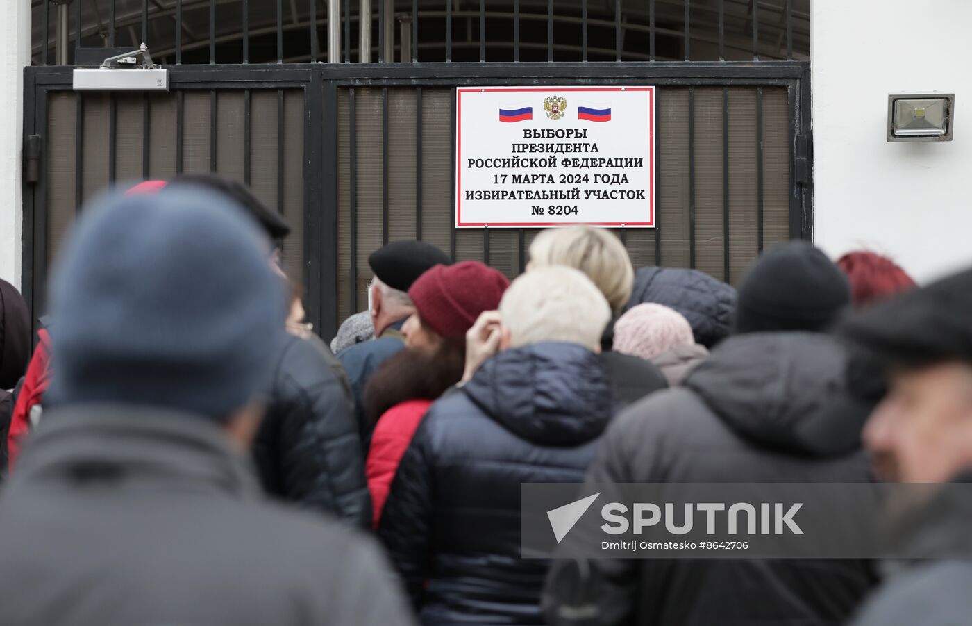 Worldwide Russia Presidential Election