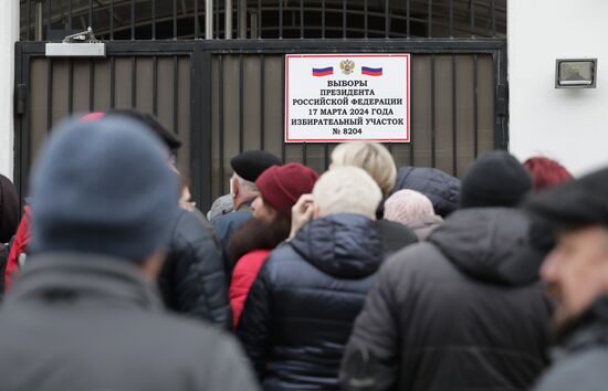 Worldwide Russia Presidential Election