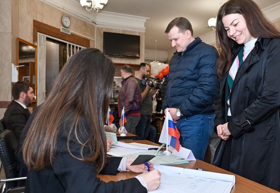 Worldwide Russia Presidential Election