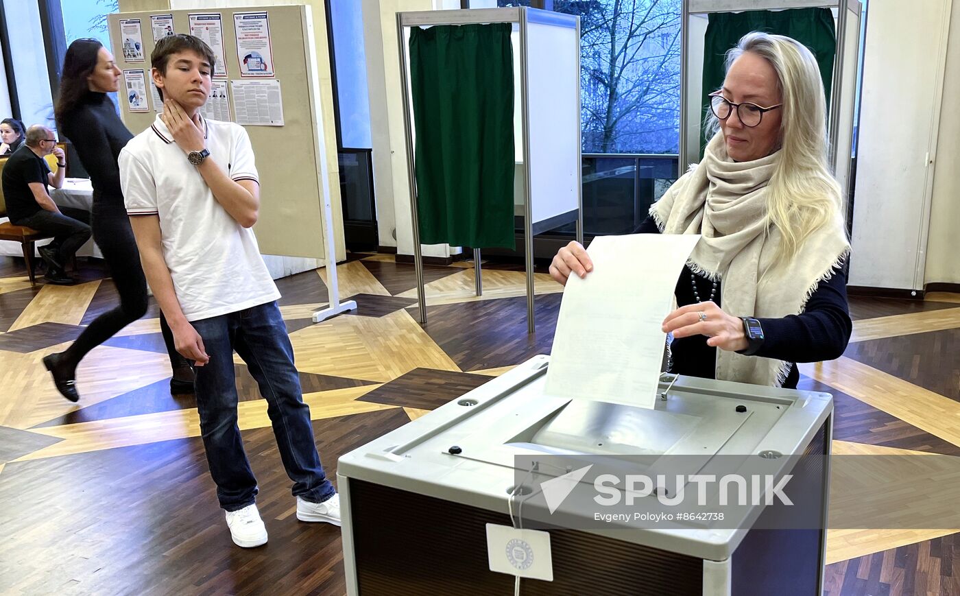 Worldwide Russia Presidential Election