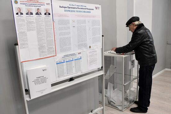 Russia New Regions Presidential Election