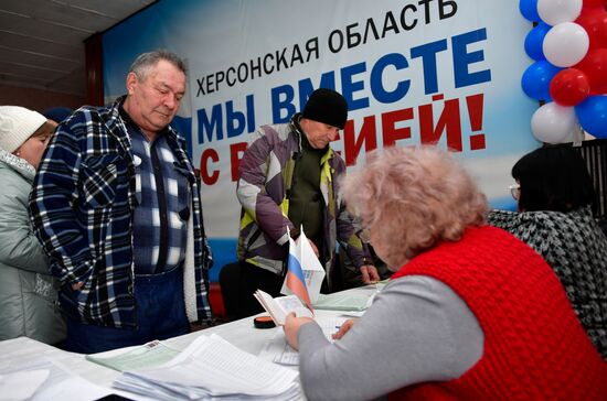 Russia New Regions Presidential Election