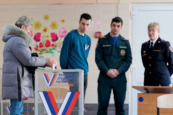 Russia Regions Presidential Election