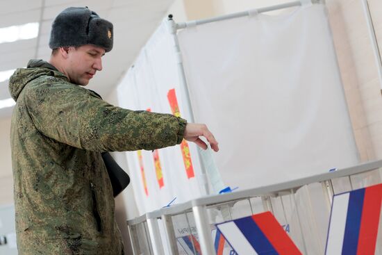 Russia Regions Presidential Election