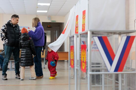 Russia Regions Presidential Election