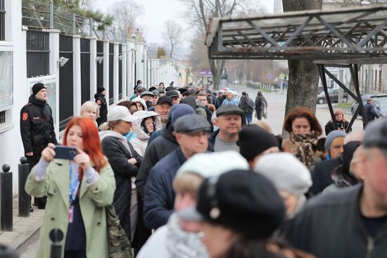 Worldwide Russia Presidential Election