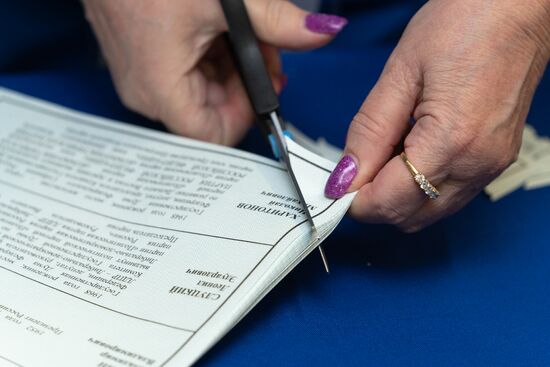 Russia Presidential Election Vote Counting