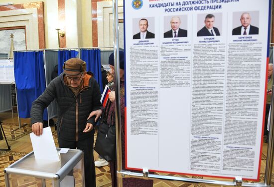 Worldwide Russia Presidential Election