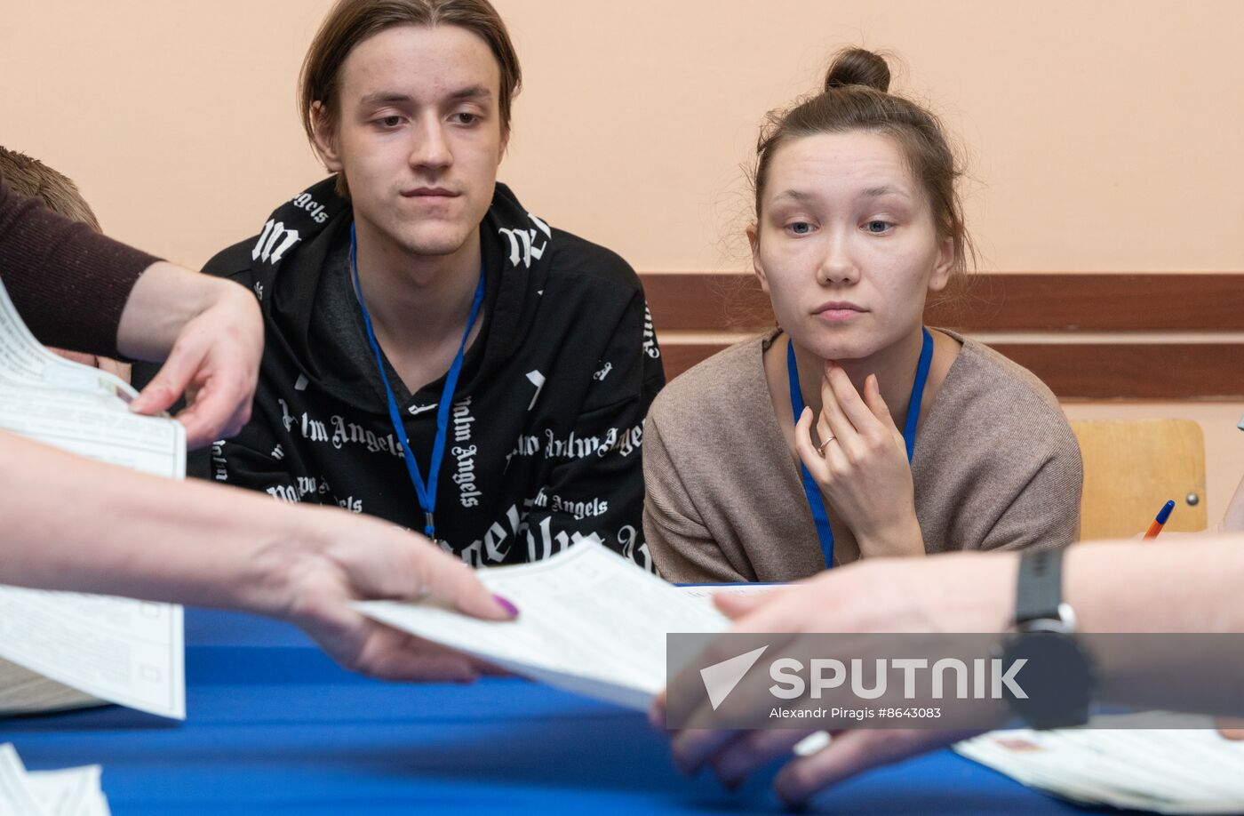 Russia Presidential Election Vote Counting