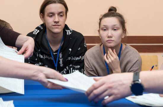 Russia Presidential Election Vote Counting