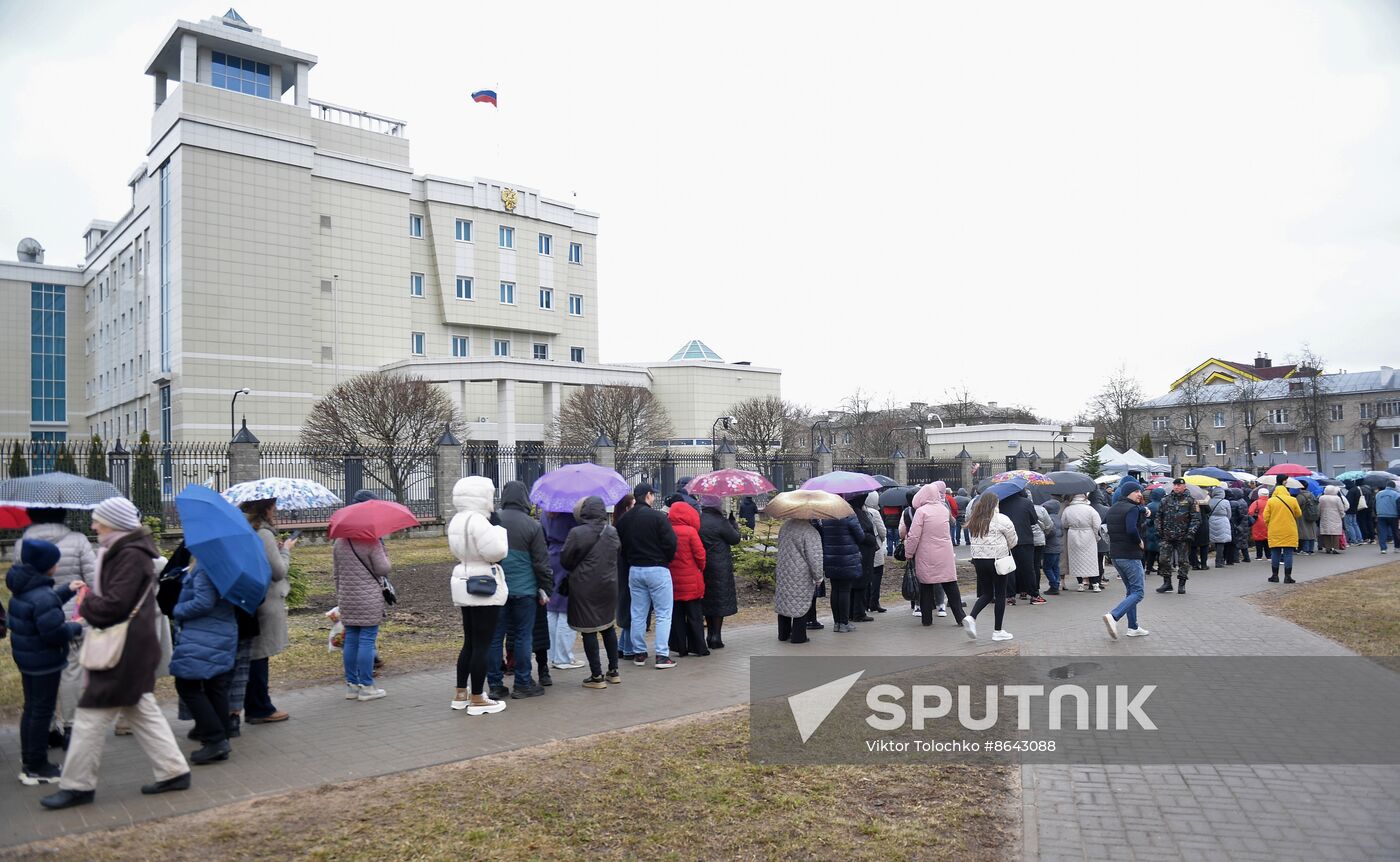 Worldwide Russia Presidential Election