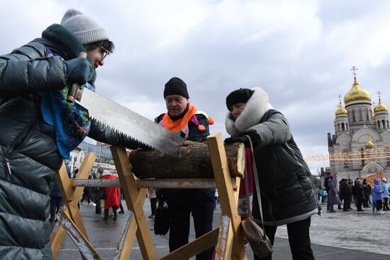 Russia Regions Maslenitsa Celebration