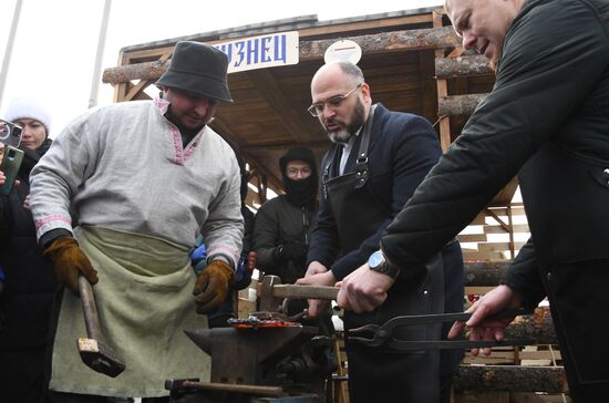 Russia Regions Maslenitsa Celebration