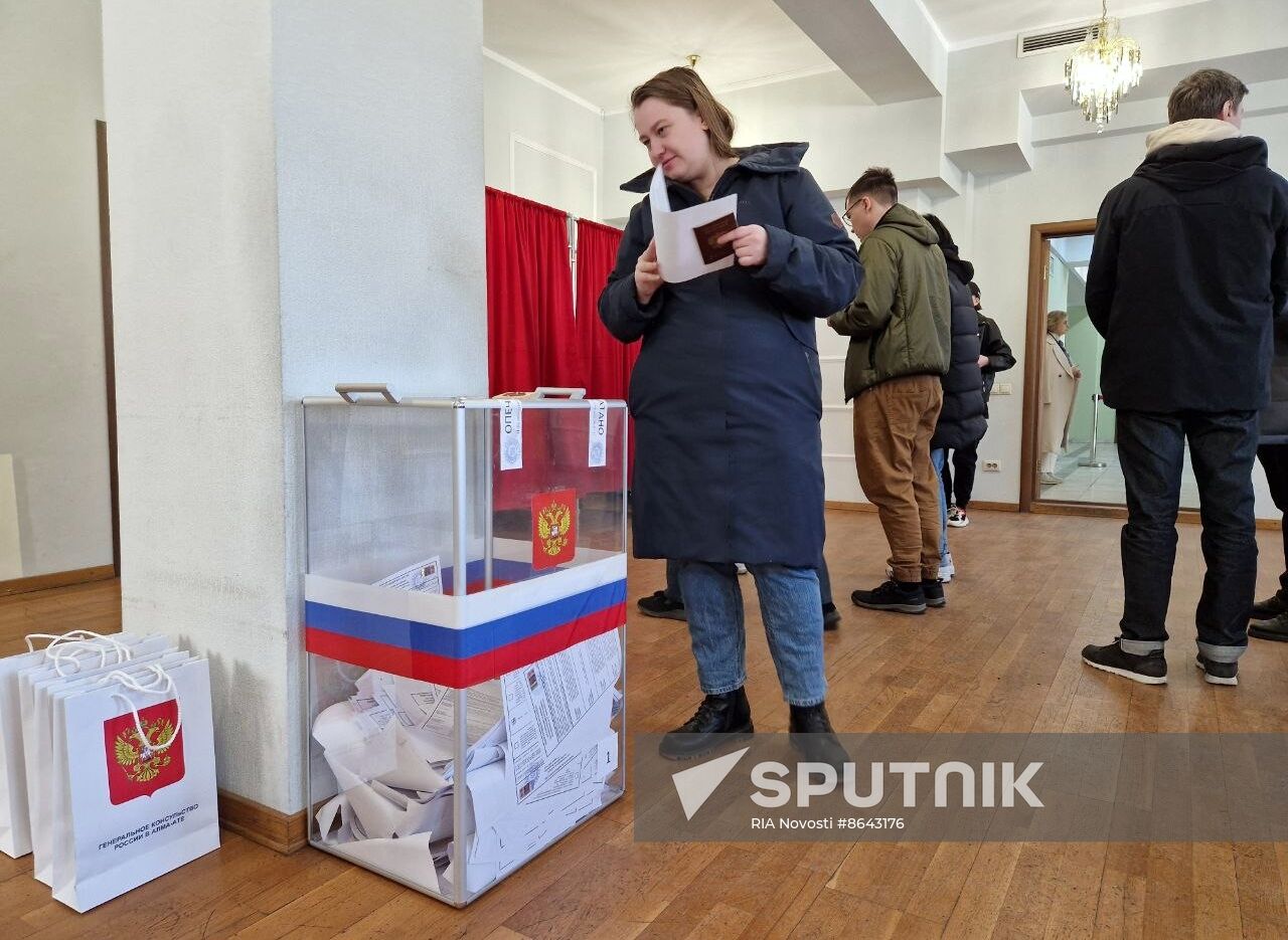 Worldwide Russia Presidential Election