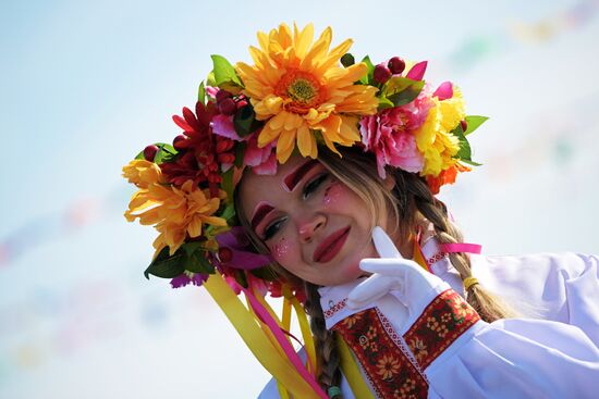 Russia Regions Maslenitsa Celebration