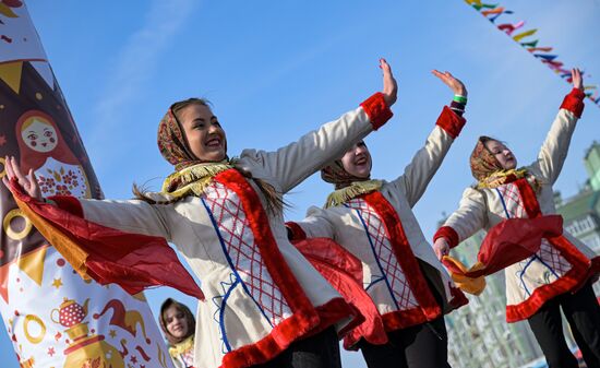 Russia Regions Maslenitsa Celebration