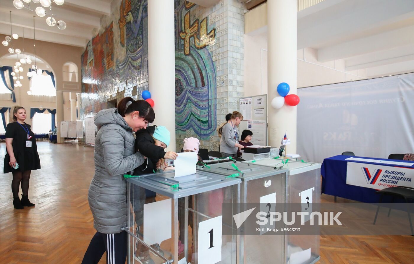 Russia Regions Presidential Election