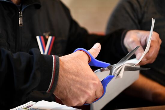 Russia Presidential Election Vote Counting