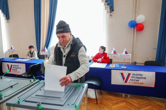 Russia Regions Presidential Election