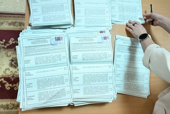 Russia Presidential Election Vote Counting