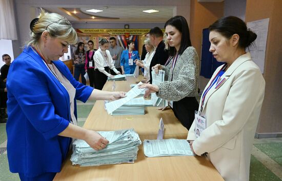 Russia Presidential Election Vote Counting