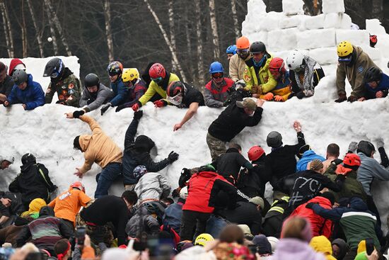 Russia Maslenitsa Celebration