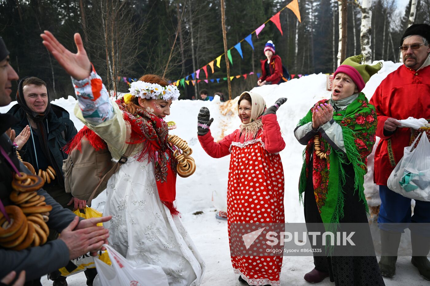 Russia Maslenitsa Celebration