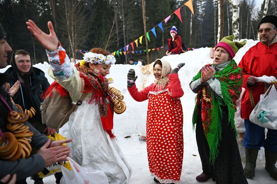 Russia Maslenitsa Celebration