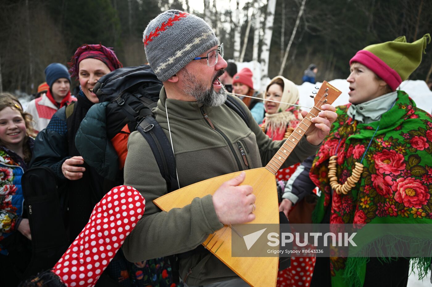 Russia Maslenitsa Celebration