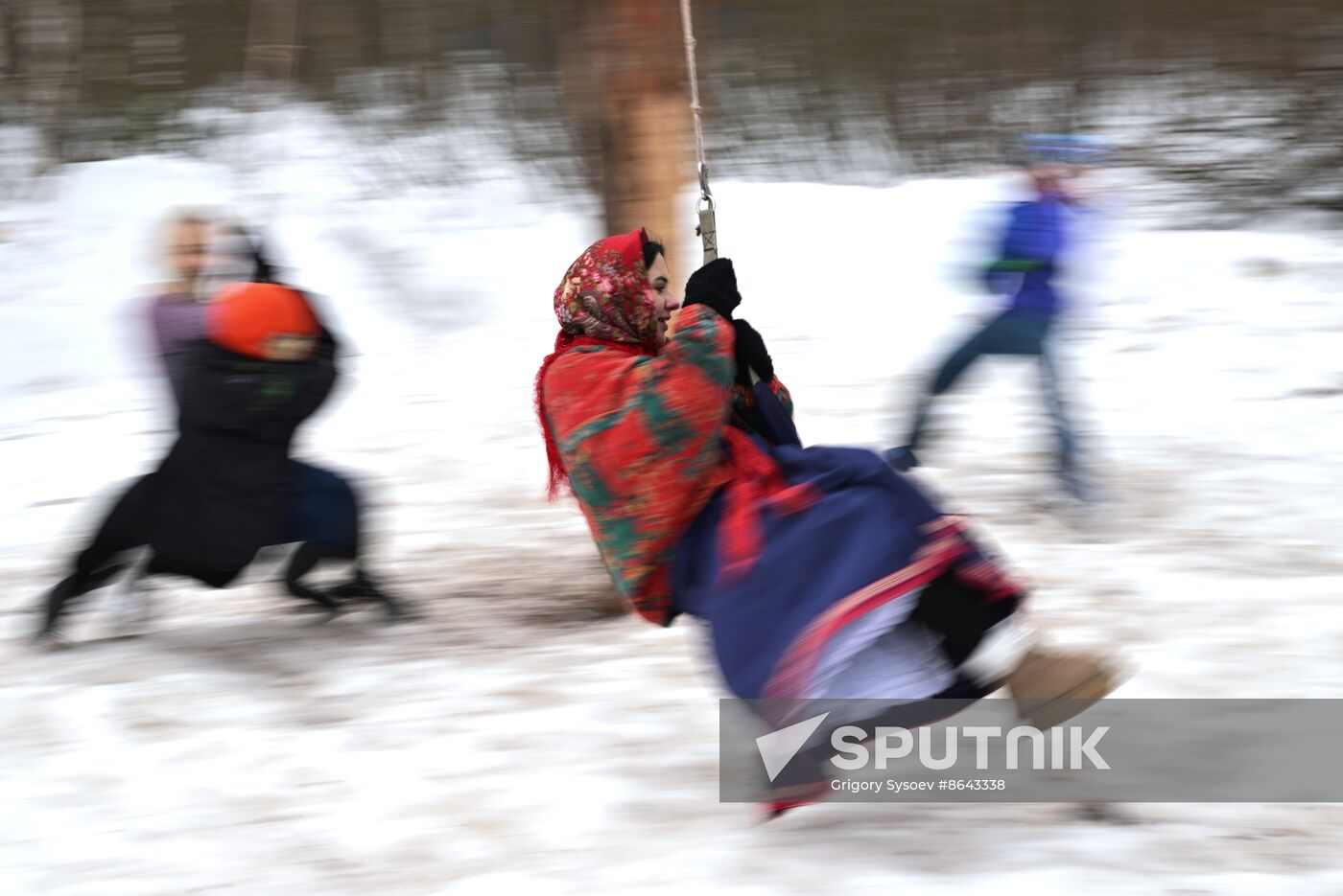 Russia Maslenitsa Celebration