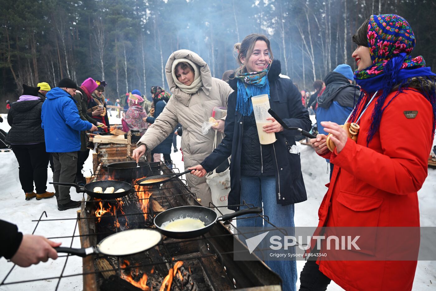 Russia Maslenitsa Celebration