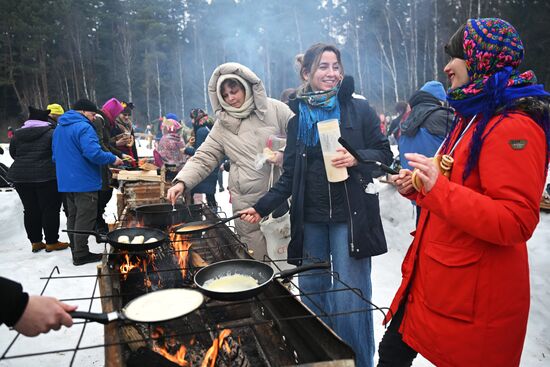 Russia Maslenitsa Celebration