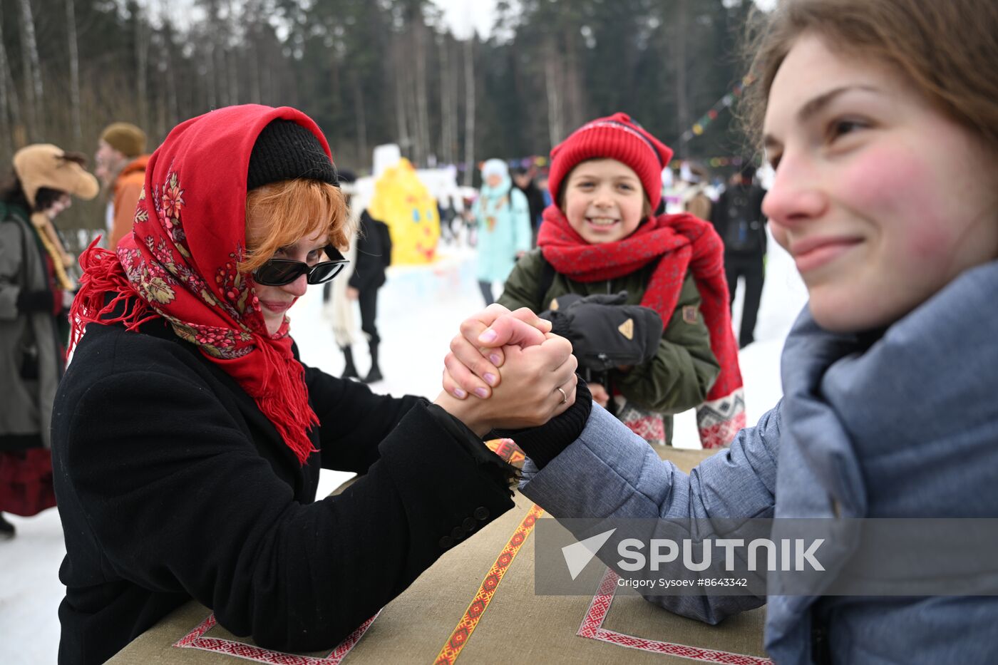 Russia Maslenitsa Celebration