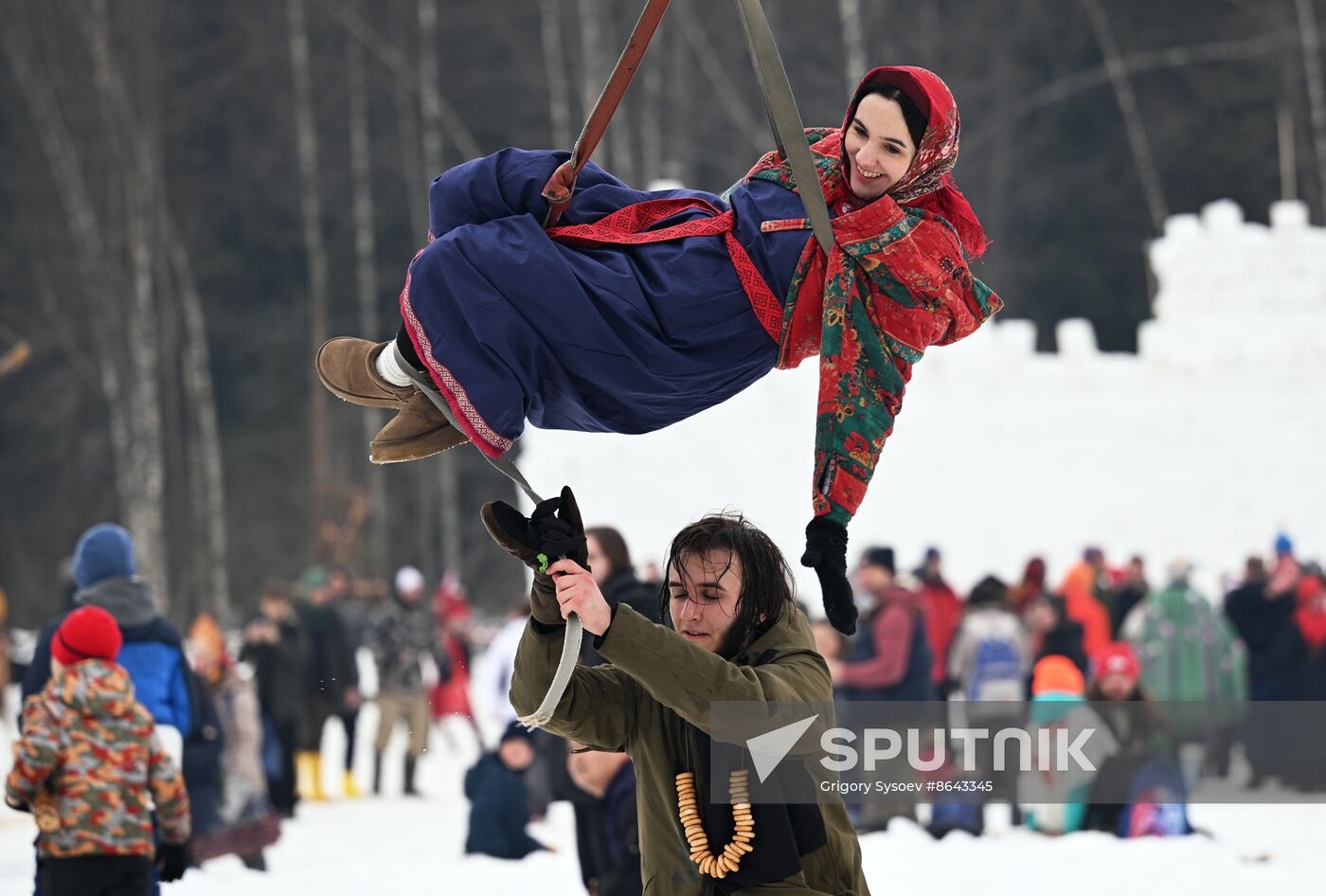 Russia Maslenitsa Celebration