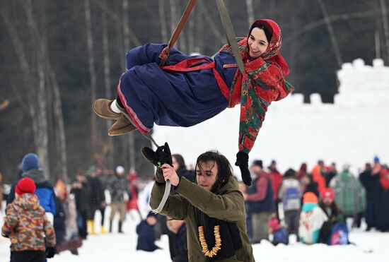 Russia Maslenitsa Celebration