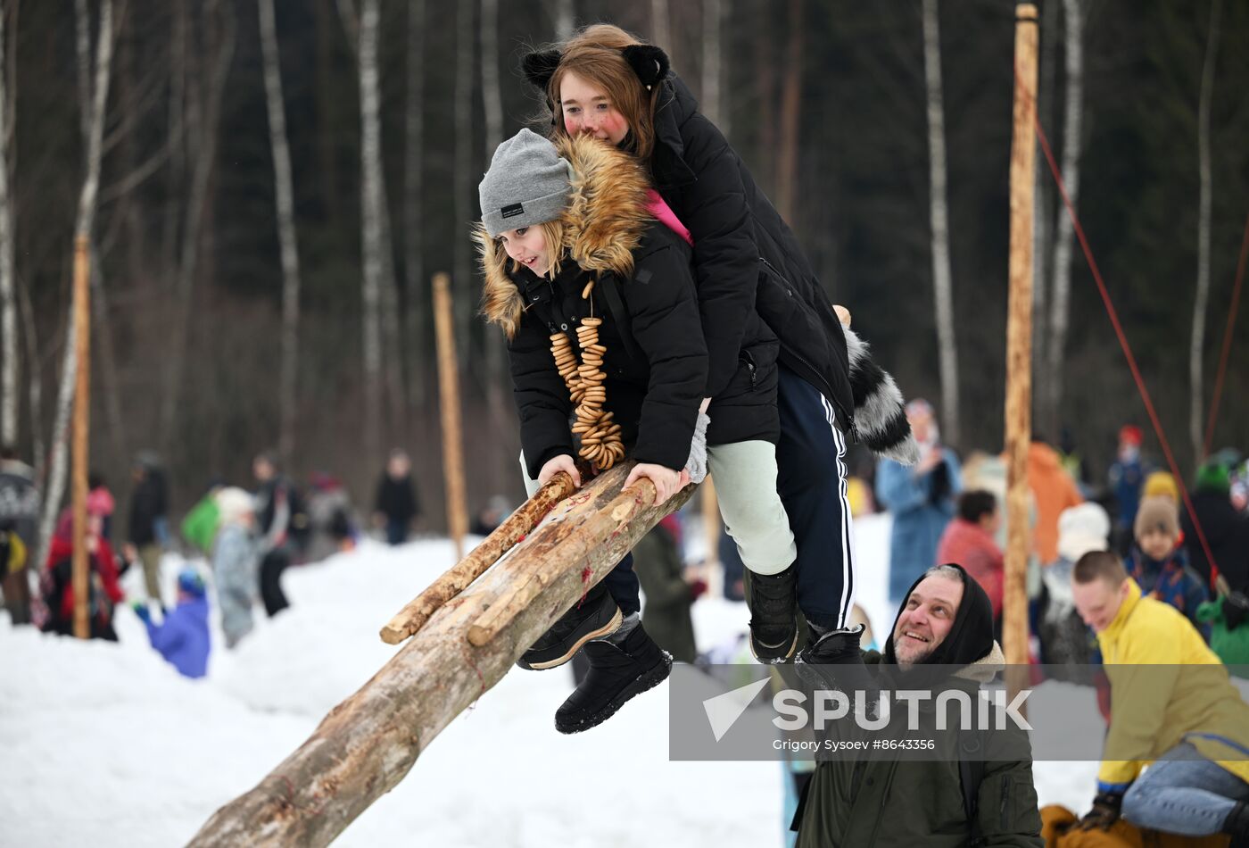 Russia Maslenitsa Celebration