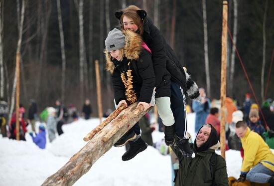 Russia Maslenitsa Celebration