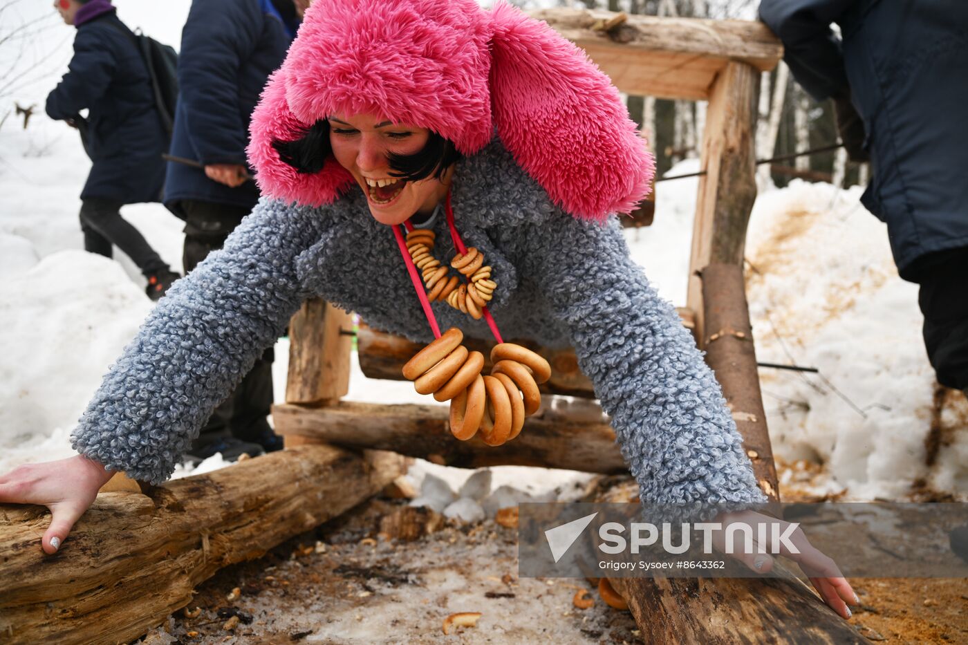 Russia Maslenitsa Celebration