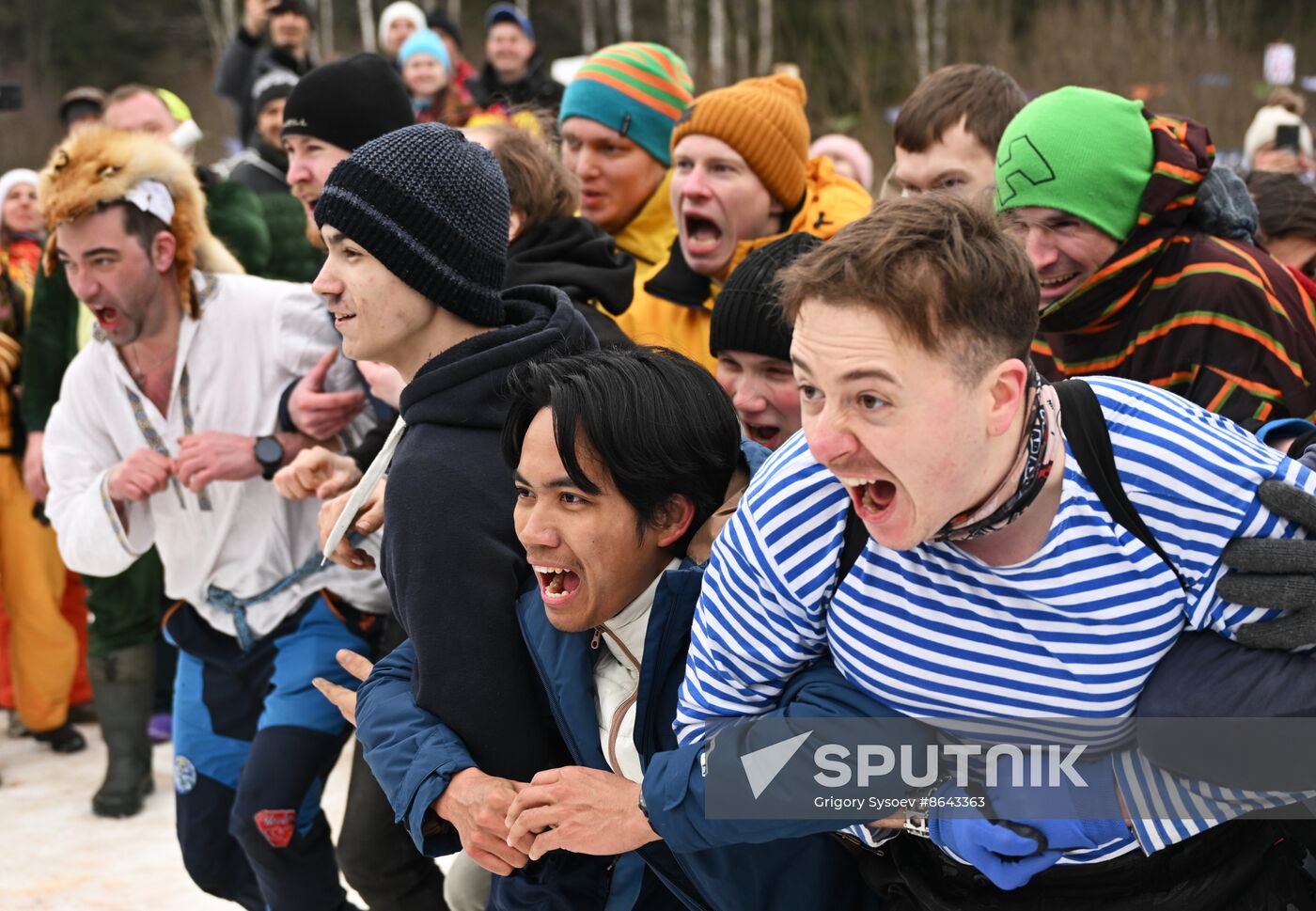 Russia Maslenitsa Celebration