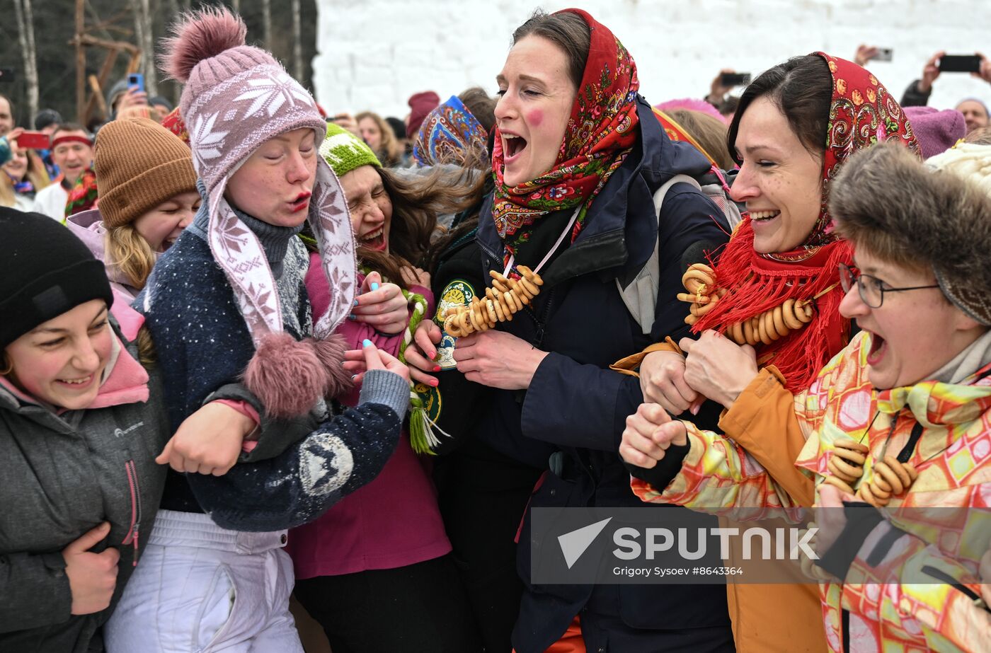 Russia Maslenitsa Celebration