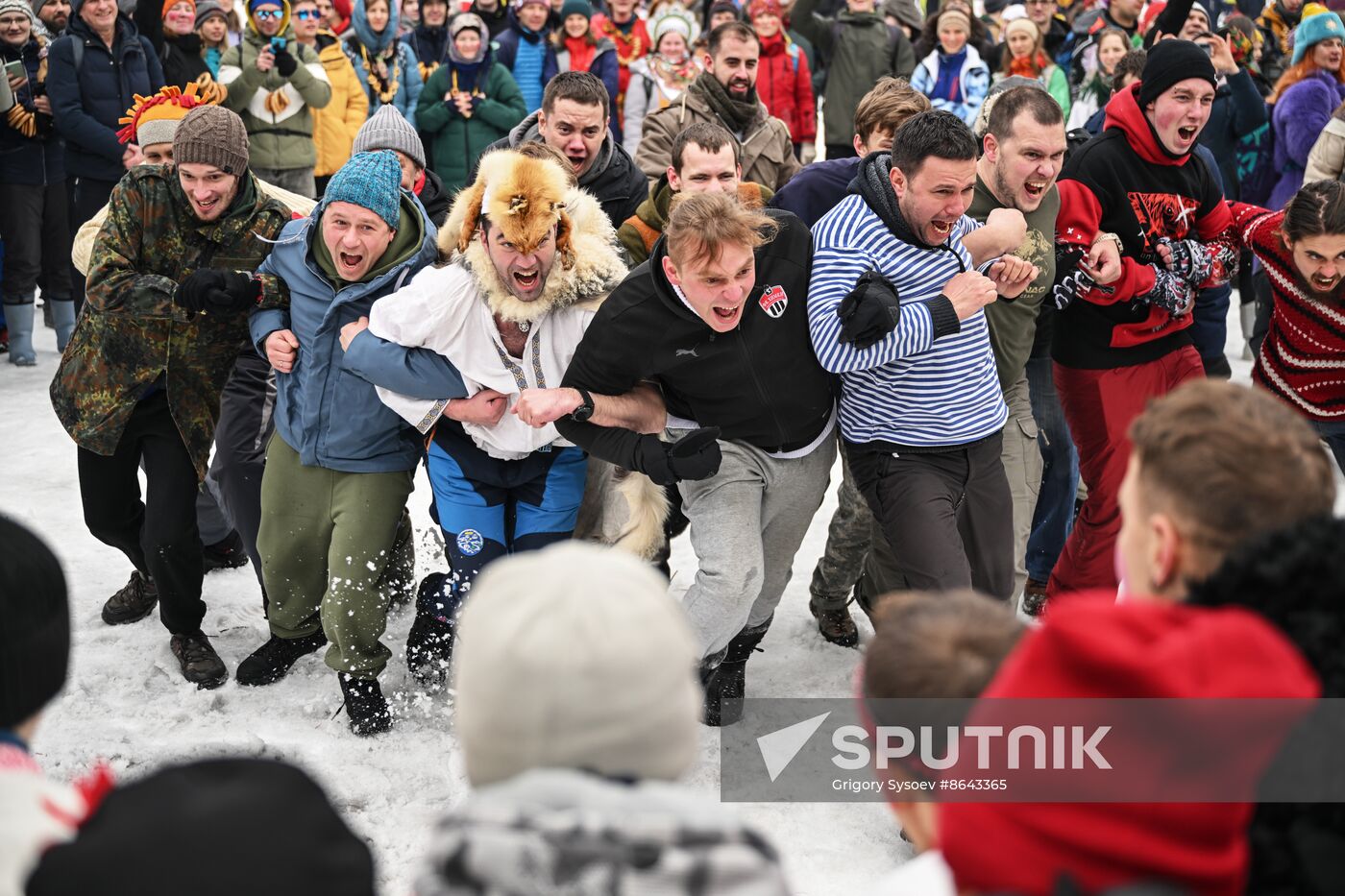 Russia Maslenitsa Celebration