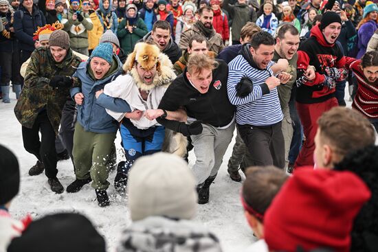 Russia Maslenitsa Celebration