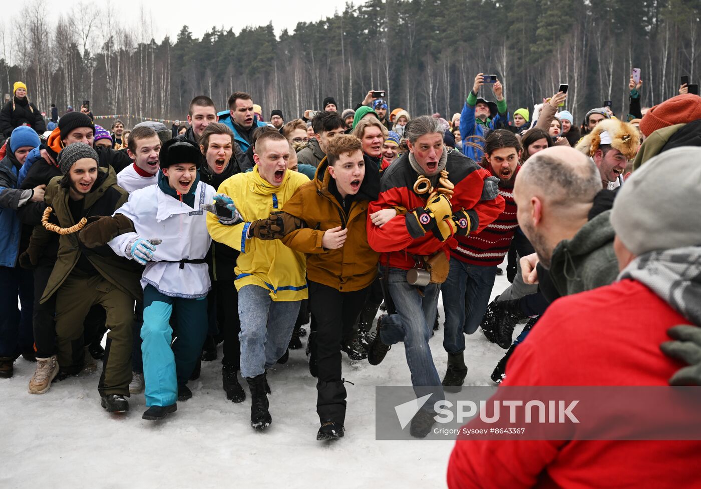 Russia Maslenitsa Celebration