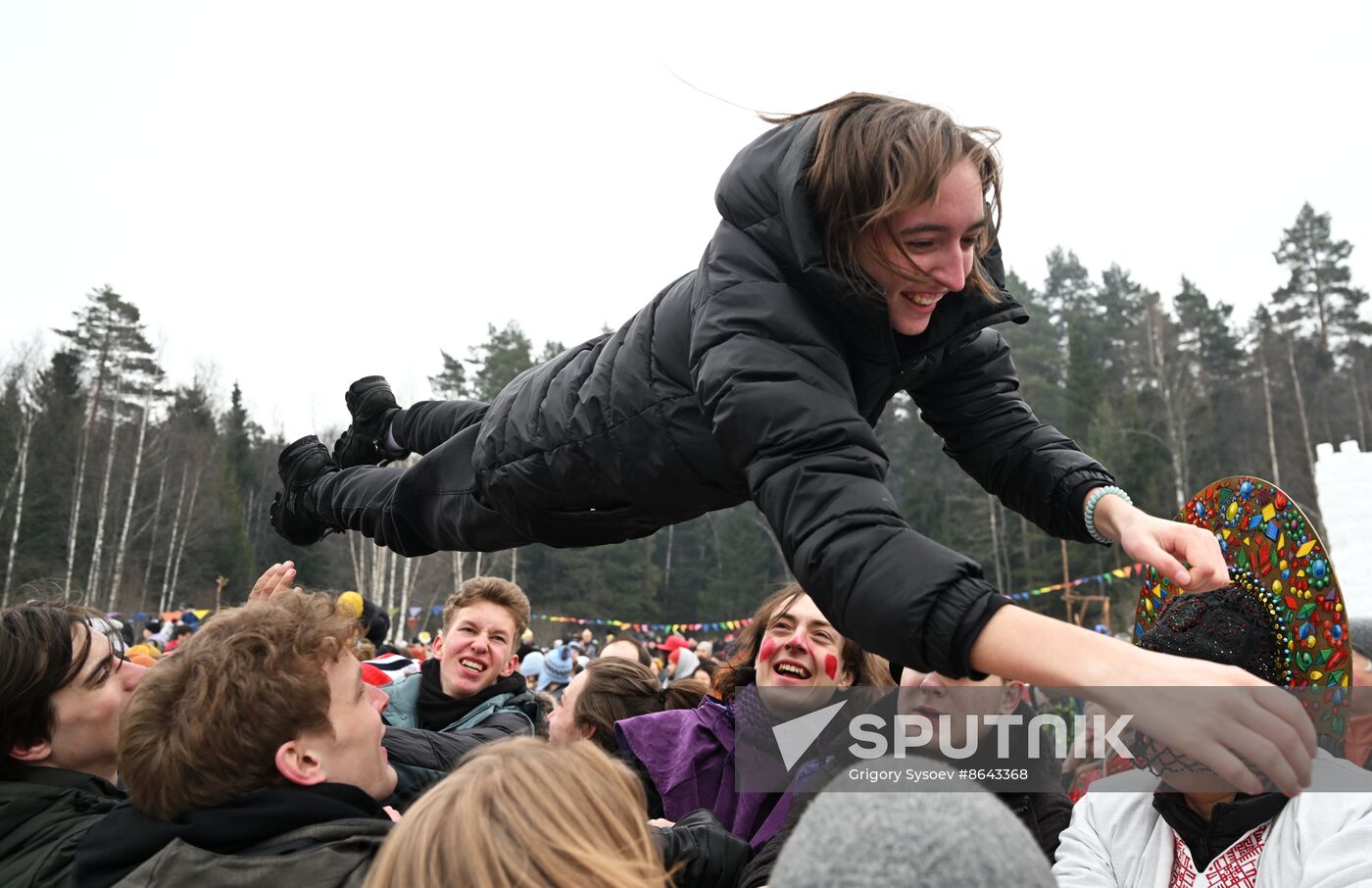 Russia Maslenitsa Celebration