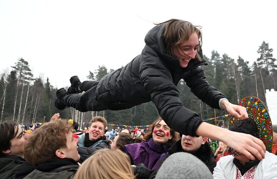 Russia Maslenitsa Celebration