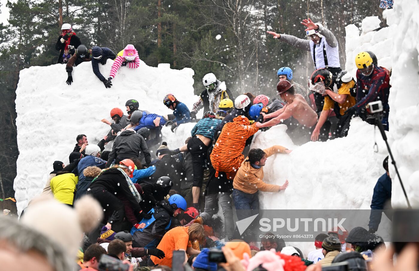 Russia Maslenitsa Celebration