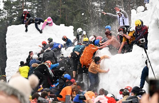 Russia Maslenitsa Celebration